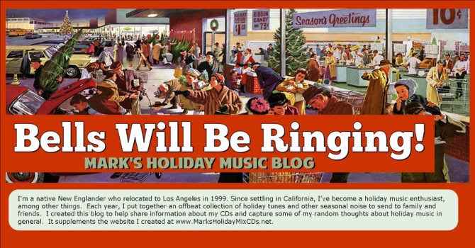 “It Ain’t Christmas Without You” featured on Bells Will Be Ringing! Blog