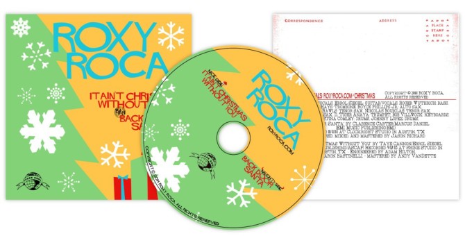 Order the ROXY ROCA CD Single Christmas Card Now