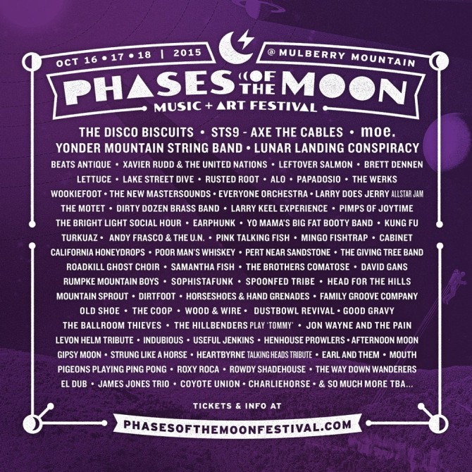 ROXY ROCA at Phases of the Moon Festival in Ozark, AR Sun 10/18