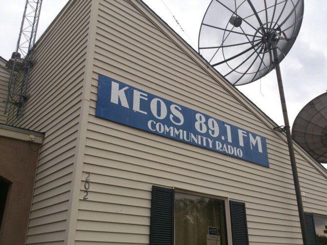 Interview with Taye Cannon on KEOS 89.1 FM in College Station, TX