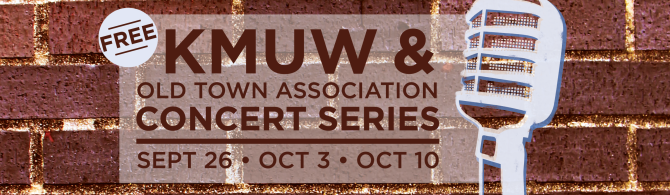 ROXY ROCA at KMUW Old Town Concert Series in Wichita, KS Sat 10/3